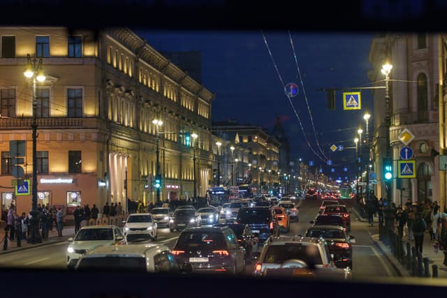 圣彼得堡的街道